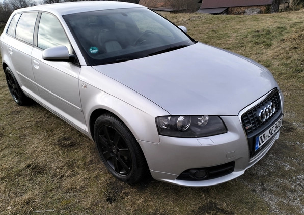 Audi A3 cena 16999 przebieg: 206700, rok produkcji 2007 z Chojnów małe 742